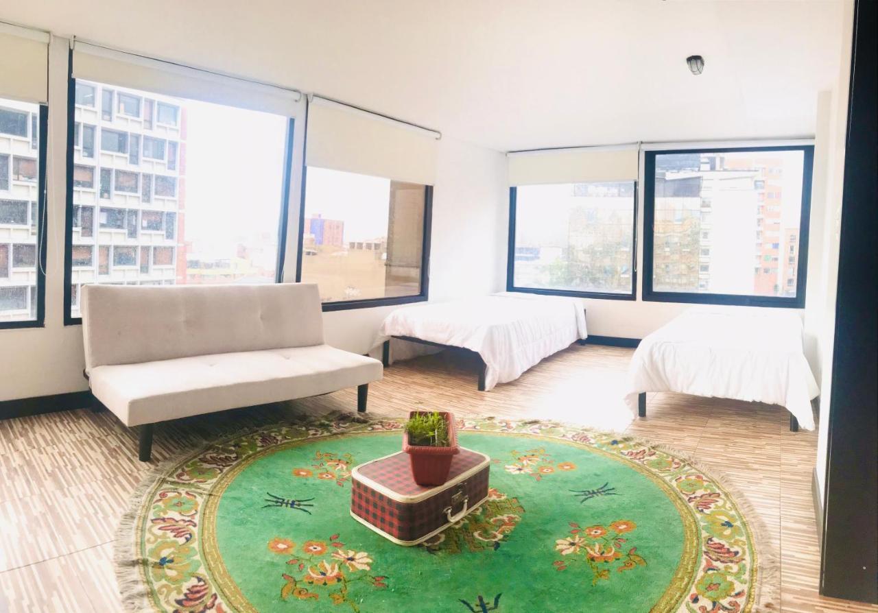 بوغوتا Hostal - Hotel - Apartaestudios Amoblados Chapinero Las Mandarinas - Coworking المظهر الخارجي الصورة